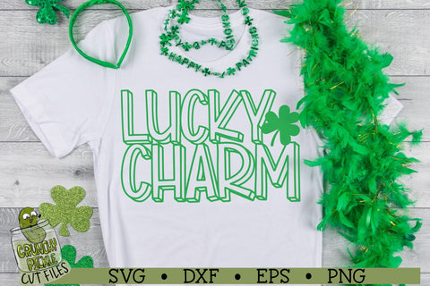 Lucky Charm St. Patrick's Day SVG File SVG Crunchy Pickle 