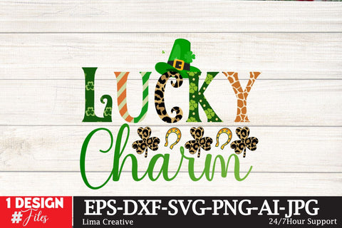 Lucky Charm St.Patrick's Day Sublimation PNG SVG Insomnia Std 
