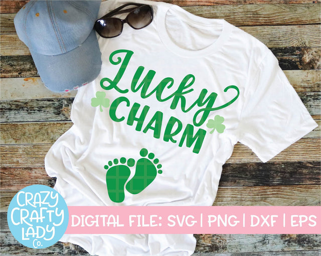 Lucky Charm SVG Crazy Crafty Lady Co. 