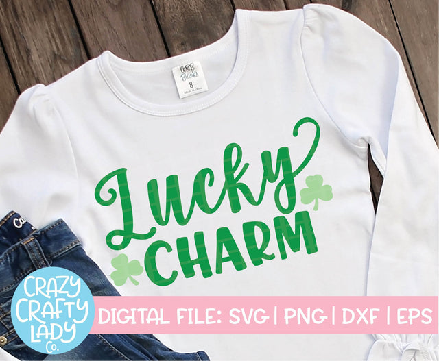 Lucky Charm SVG Crazy Crafty Lady Co. 