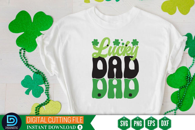 Lucky dad SVG SVG DESIGNISTIC 