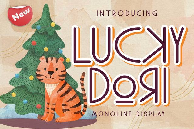 Lucky Dori Font Wildan Type 