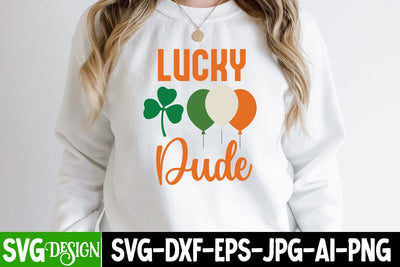 Lucky Dude SVG Cut File SVG BlackCatsMedia 