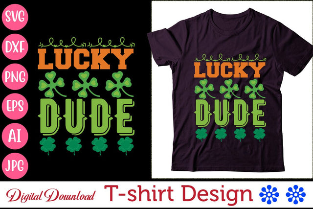 Lucky Dude SVG Newmockups 