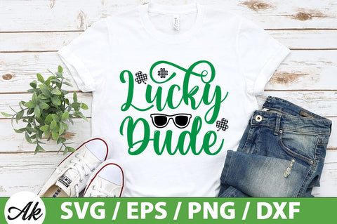 Lucky dude SVG SVG akazaddesign 
