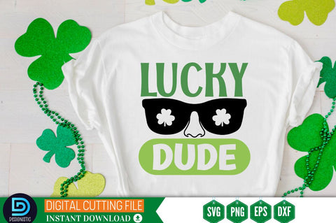Lucky dude SVG SVG DESIGNISTIC 