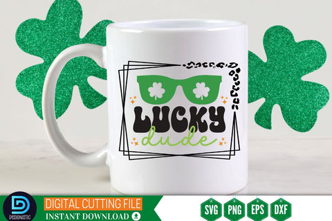 Lucky dude SVG SVG DESIGNISTIC 