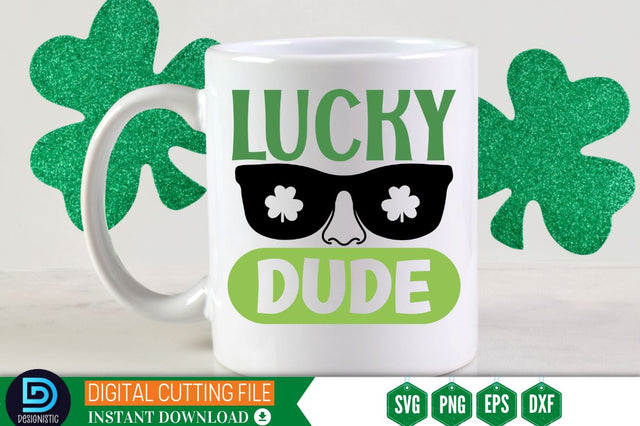 Lucky dude SVG SVG DESIGNISTIC 