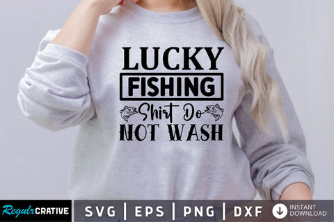 Lucky fishing SVG SVG Regulrcrative 