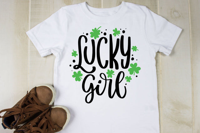Lucky Girl SVG SVG dapiyupi store 