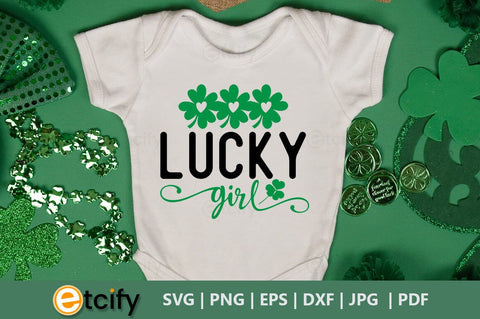 Lucky girl SVG SVG etcify 