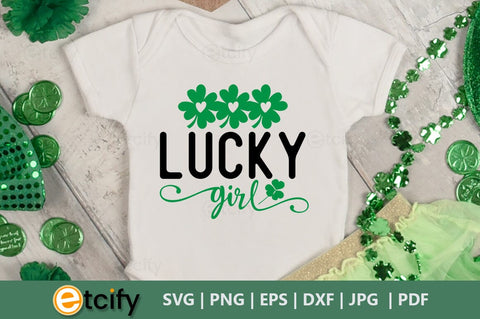 Lucky girl SVG SVG etcify 