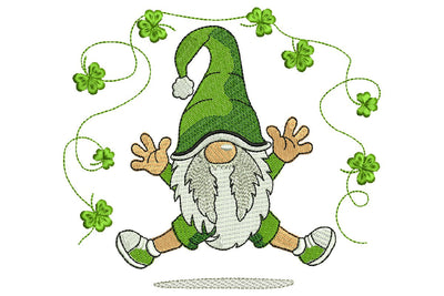 Lucky Gnome Embroidery Designs, St Patrick's Day Embroidery Design Embroidery/Applique DESIGNS NextEmbroidery 