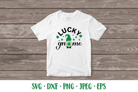 Lucky gnome. St. Patricks Day quote SVG SVG LaBelezoka 