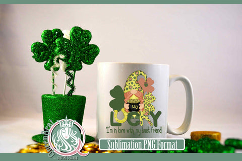 Lucky Gnome Sublimation Sublimation QueenBrat Digital Designs 