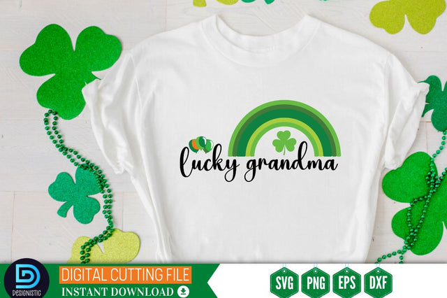Lucky grandma SVG SVG DESIGNISTIC 
