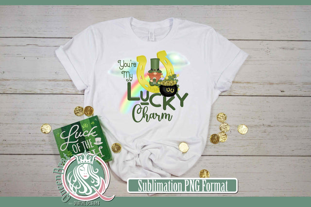 Lucky Horseshoe Sublimation Sublimation QueenBrat Digital Designs 