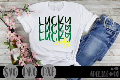 Lucky lady SVG Adeline&co 