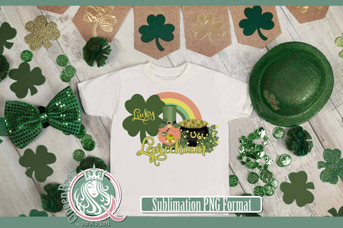 Lucky Leprechaun Sublimation Sublimation QueenBrat Digital Designs 