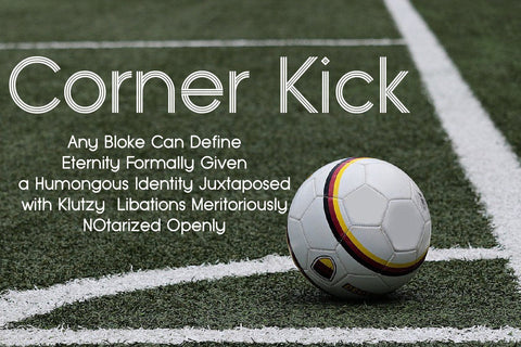 Lucky Line Font zafrans studio 