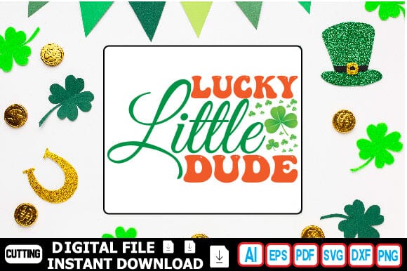 Lucky Little Dude SVG Craftlabsvg24 