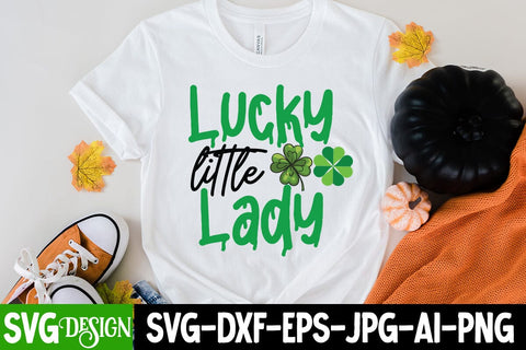 Lucky Little Dude SVG Cut File, Lucky Little Dude Sublimation PNG SVG BlackCatsMedia 