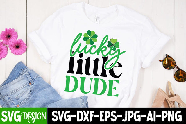 Lucky little Dude SVG Cut File, my 1st Patrick's Day SVG Cut File, my 1st Patrick's Day SVG Design, St.Patrick's Sublimation PNG, St.Patrick's Flag SVG Cut File, St.Patrick's Clipart PNG SVG BlackCatsMedia 
