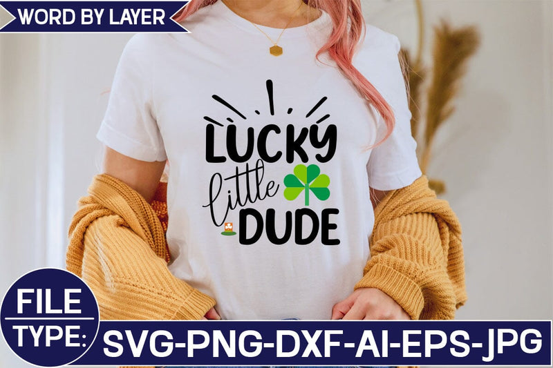 Lucky Little Dude SVG Cut File SVG Studio Innate 