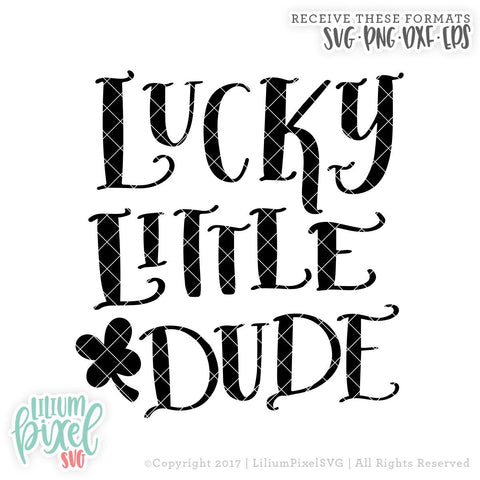 Lucky Little Dude SVG Lilium Pixel SVG 