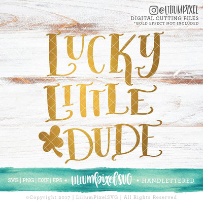 Lucky Little Dude SVG Lilium Pixel SVG 