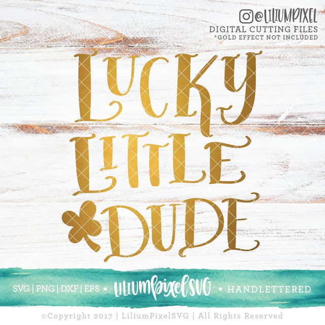 Lucky Little Dude SVG Lilium Pixel SVG 