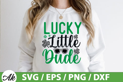 Lucky little dude SVG SVG akazaddesign 