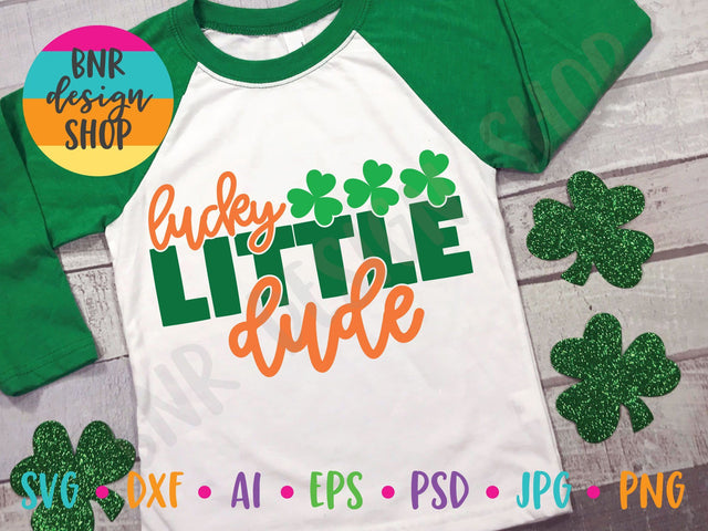 Lucky Little Dude SVG SVG BNRDesignShop 