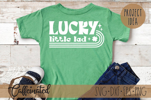 Lucky Little Lad SVG SVG Caffeinated SVGs 