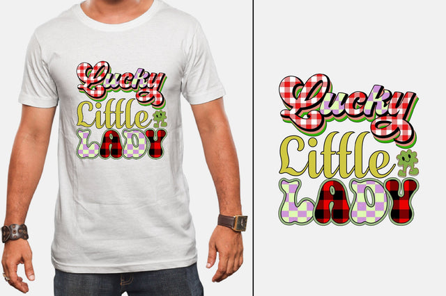 Lucky Little Lady Sublimation SVGArt 