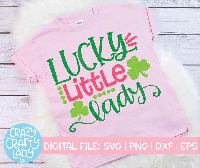 Lucky Little Lady SVG Crazy Crafty Lady Co. 