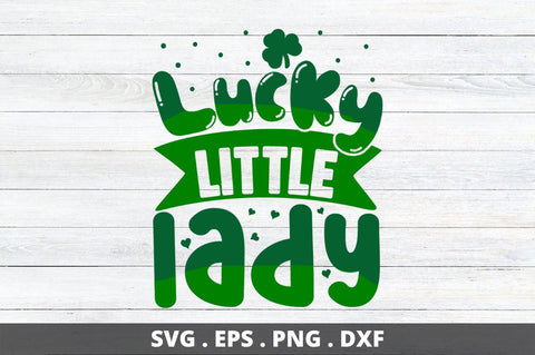 Lucky little lady SVG Designangry 