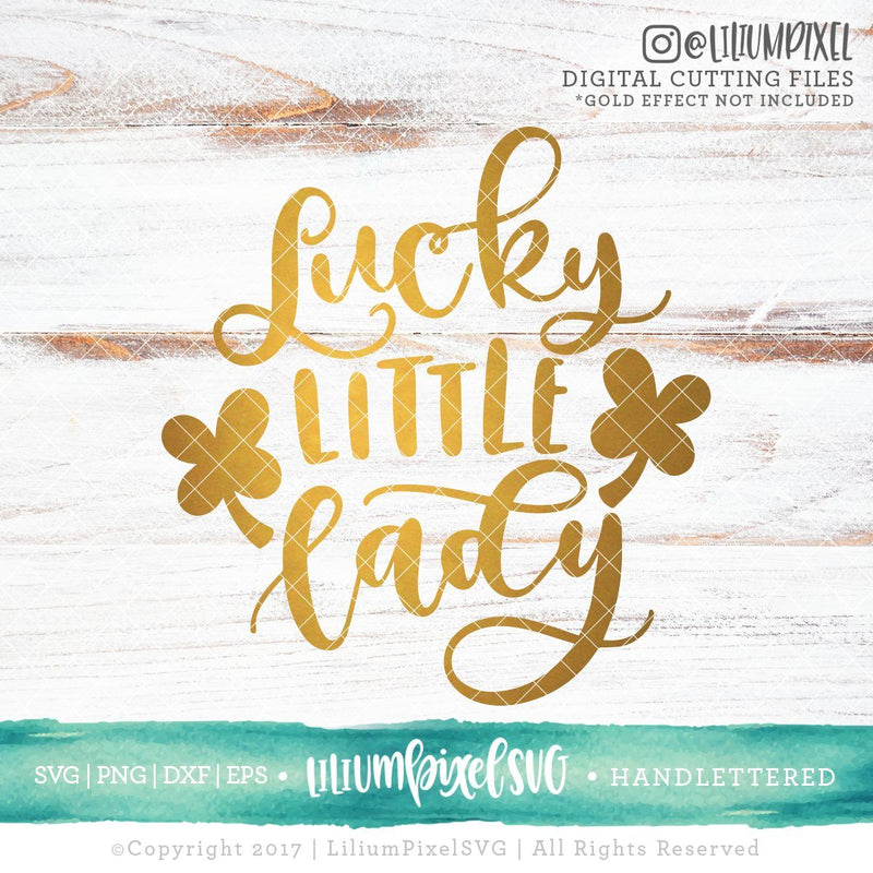 Lucky Little Lady SVG Lilium Pixel SVG 