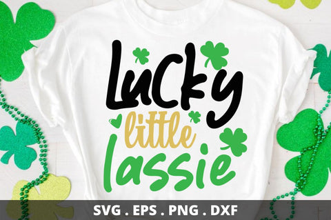 Lucky little lassie SVG Designangry 
