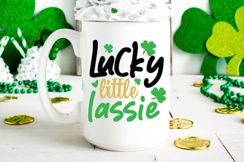 Lucky little lassie SVG Designangry 