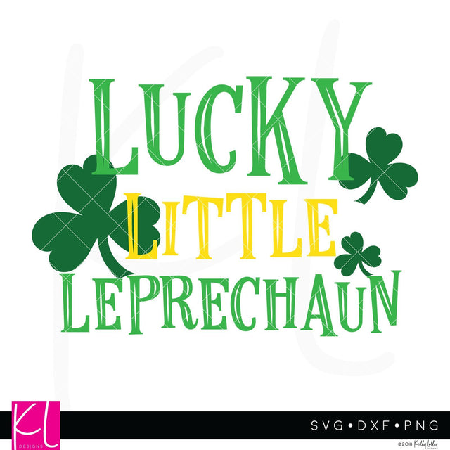 Lucky Little Leprechaun SVG Kelly Lollar Designs 