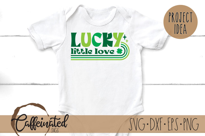 Lucky Little Love SVG SVG Caffeinated SVGs 