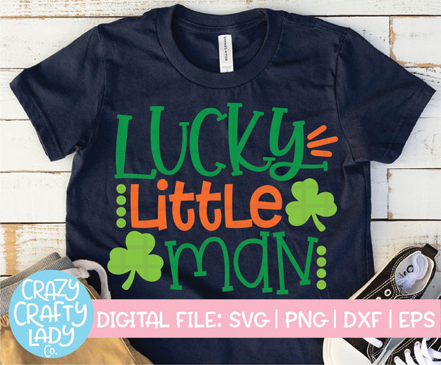 Lucky Little Man SVG Crazy Crafty Lady Co. 