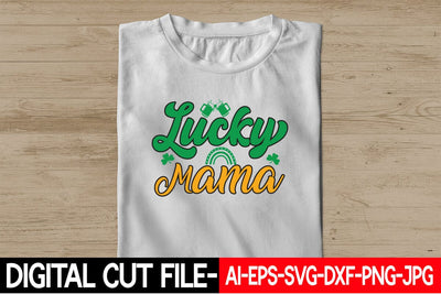 Lucky Mama Retro SVG Blessedprint 