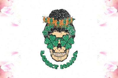 Lucky Mama Skeleton Patricks Day PNG Sublimation Jagonath Roy 