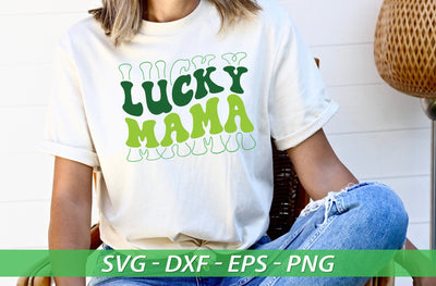 Lucky mama SVG, Happy Go Lucky Svg, St Patricks Day Svg, Lucky Rainbow Svg, Lucky Shirt Svg, Clover Svg, Irish Svg,Shamrock Svg,Patricks svg SVG MD mominul islam 