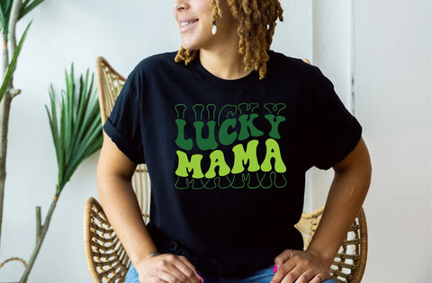 Lucky mama SVG, Happy Go Lucky Svg, St Patricks Day Svg, Lucky Rainbow Svg, Lucky Shirt Svg, Clover Svg, Irish Svg,Shamrock Svg,Patricks svg SVG MD mominul islam 