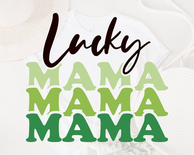Lucky Mama svg, St. Patrick's Day Mama svg, Mama Png, St Patrick’s Day Svg, Shamrock Svg, Lucky Mama Svg, Irish svg, Lucky mom Svg, png dxf SVG Fauz 