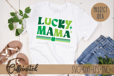 Lucky Mama svg SVG Caffeinated SVGs 