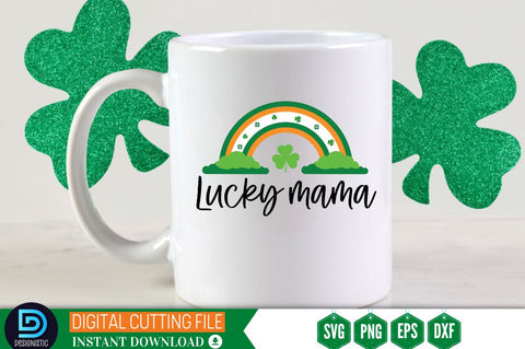 Lucky mama SVG SVG DESIGNISTIC 